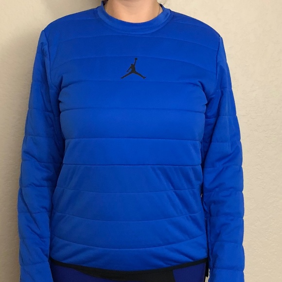 royal blue jordan sweatshirt